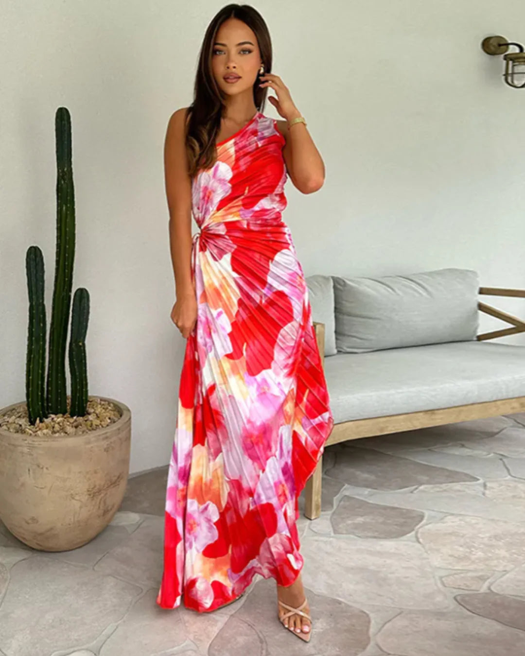 Amber - Elegant Strand Dress for Summer Vacation and City Life