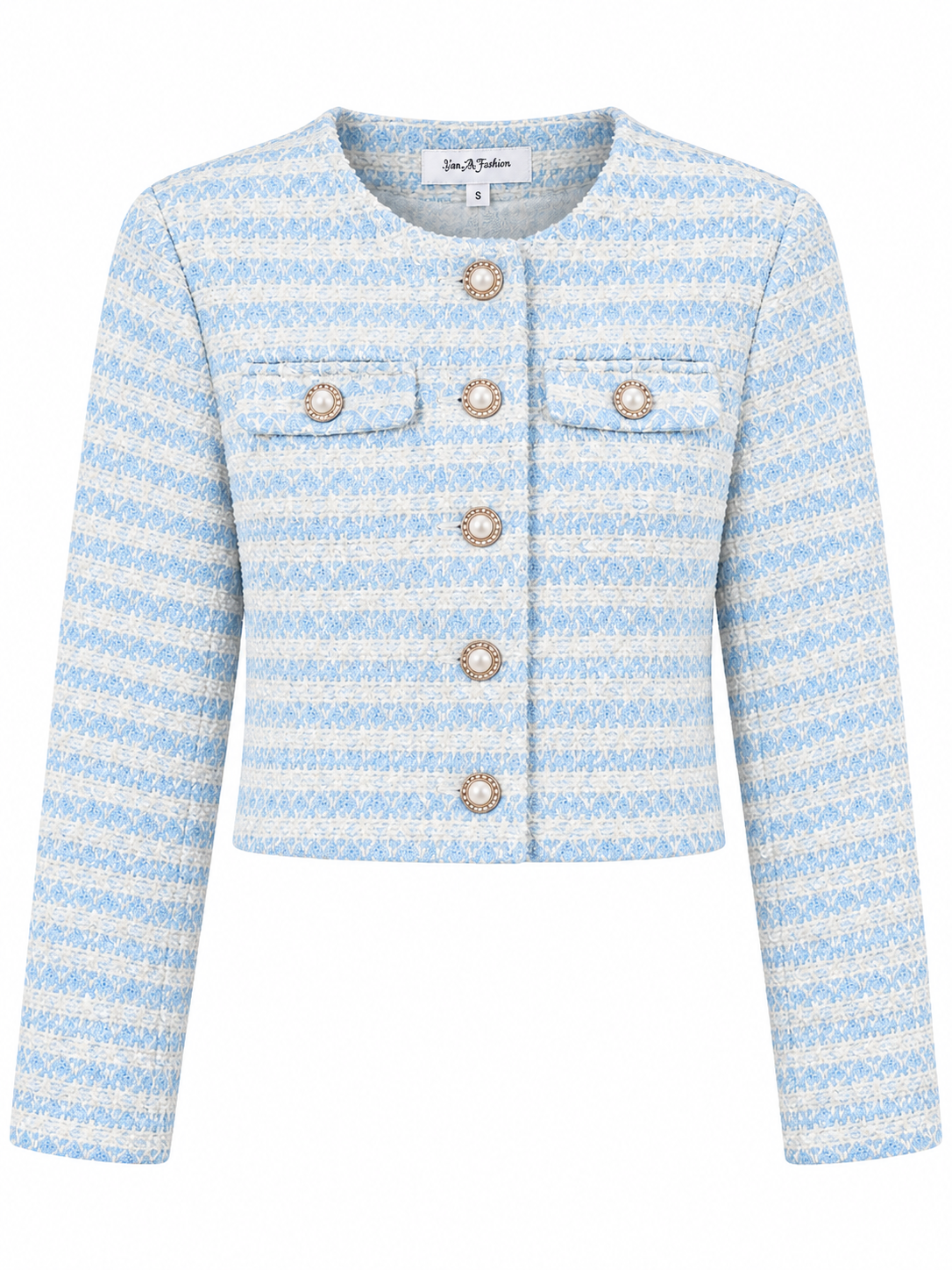 Aurelia Cropped Tweed Jacket
