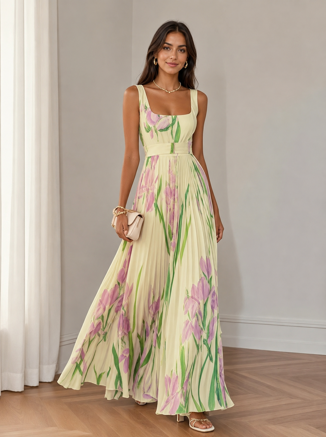 Iris Garden Maxi Dress