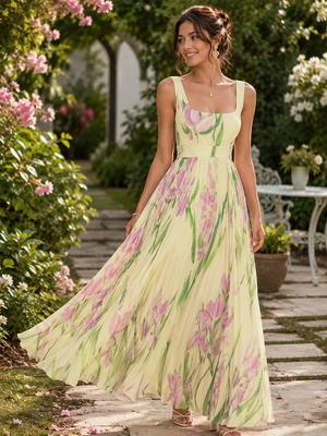 Iris Garden Maxi Dress