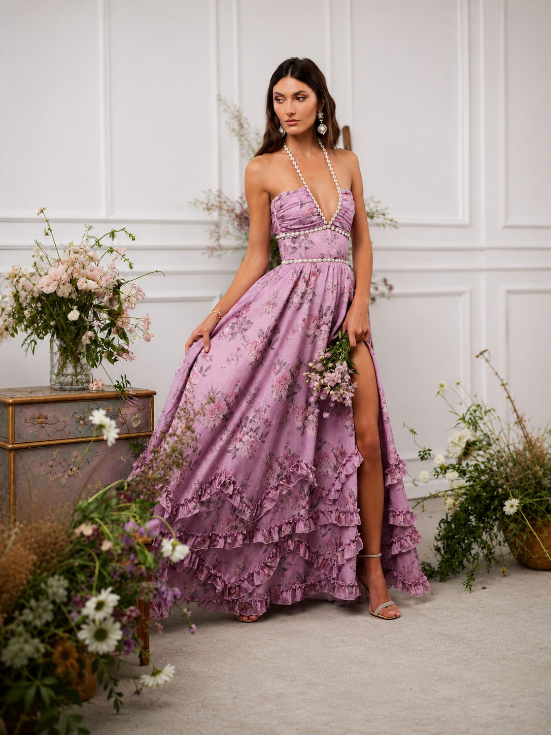 Rosalie Floral Maxi Dress