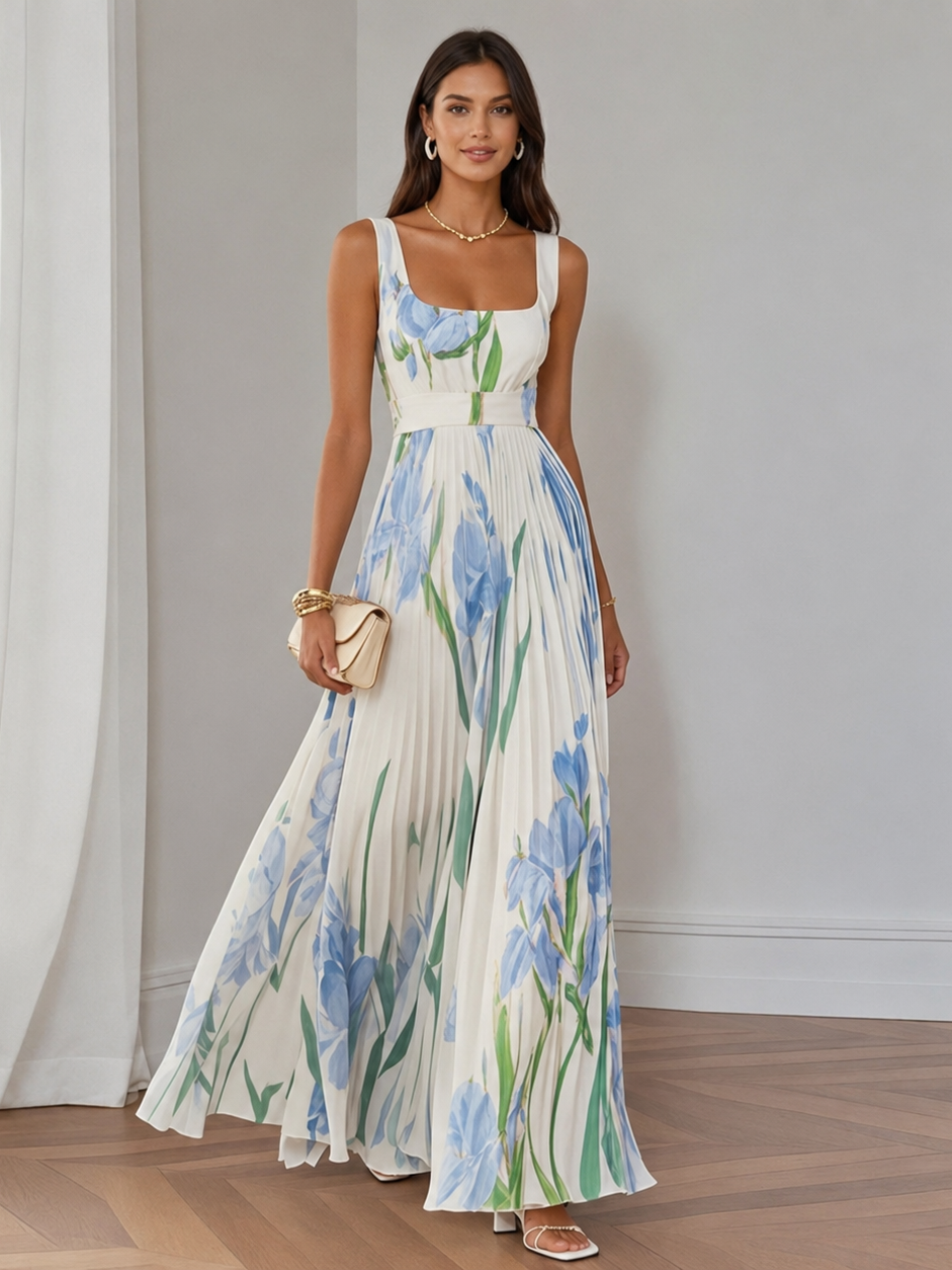 Iris Garden Maxi Dress