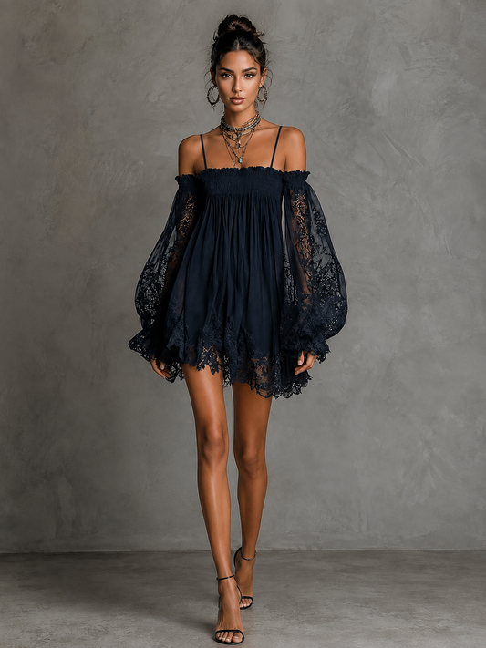 Mystique Lace Mini Dress