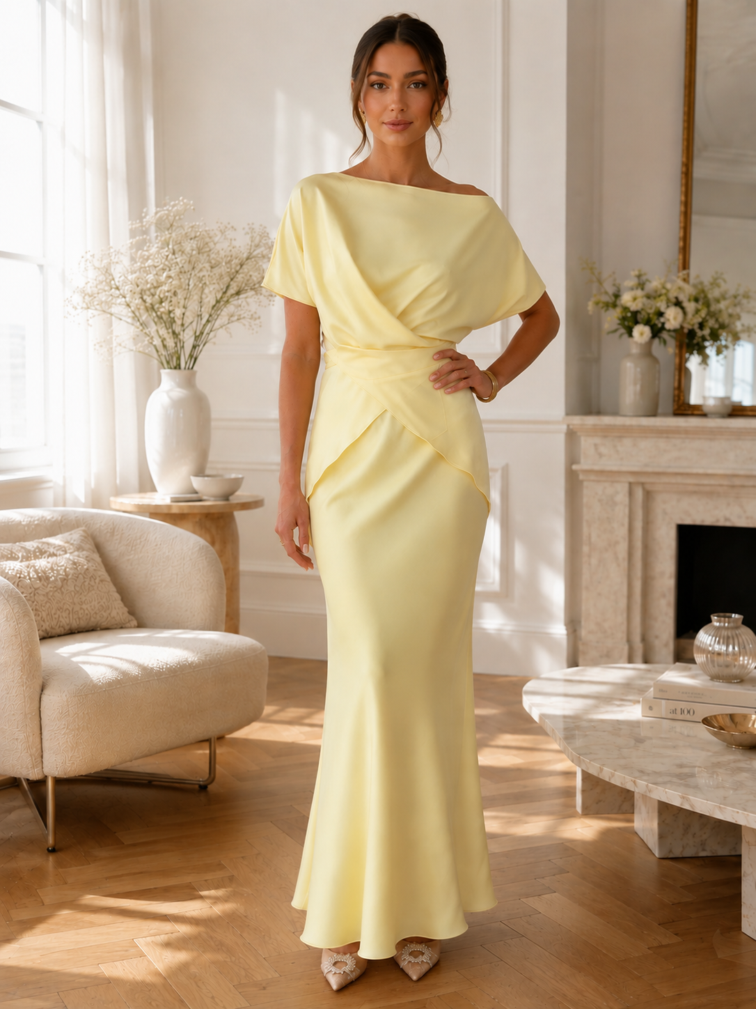 Serenity Blouse and Skirt Set