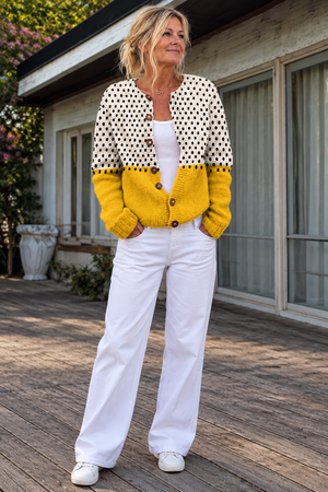 Floral Knit Cardigan