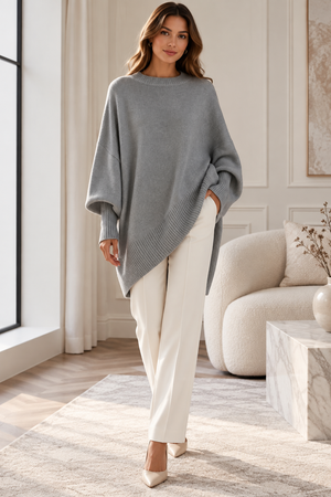 Cozy Knit Poncho
