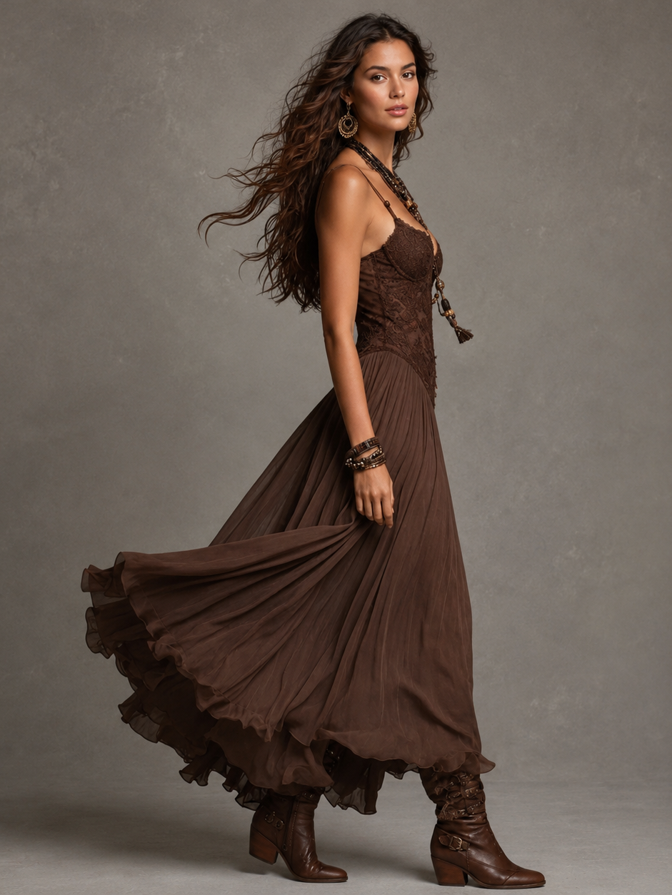 Willow Vintage Maxi Dress