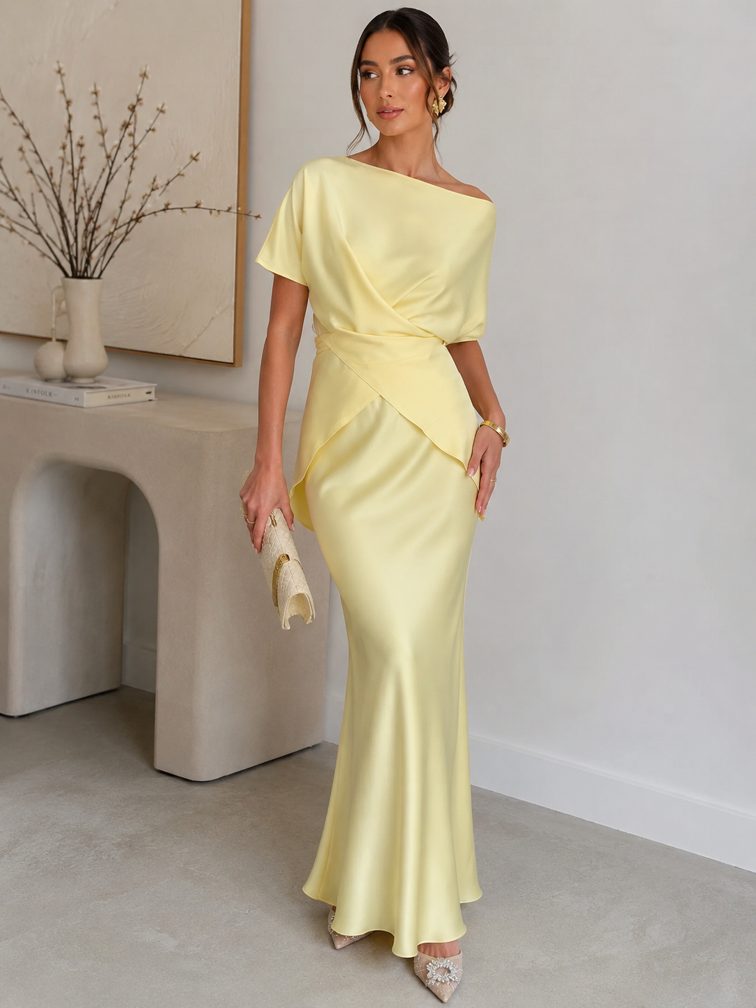 Serenity Blouse and Skirt Set