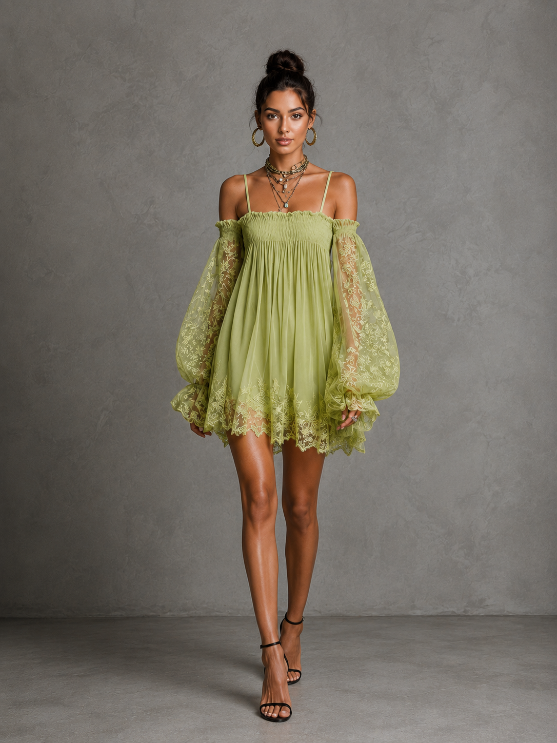 Mystique Lace Mini Dress