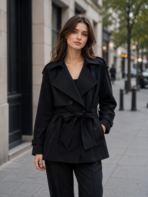 Belted Trench Coat