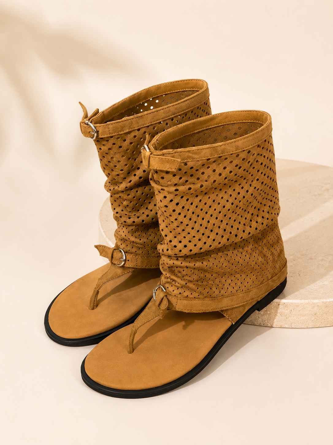 Boho Concealed Heel Thong Sandal