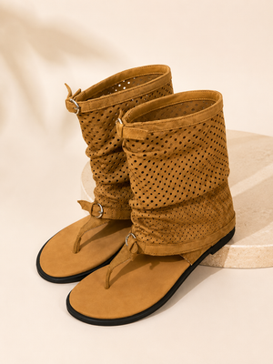 Boho Concealed Heel Thong Sandal