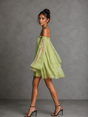Mystique Lace Mini Dress