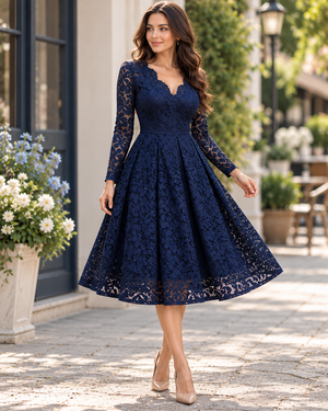 Lace Midi Dress