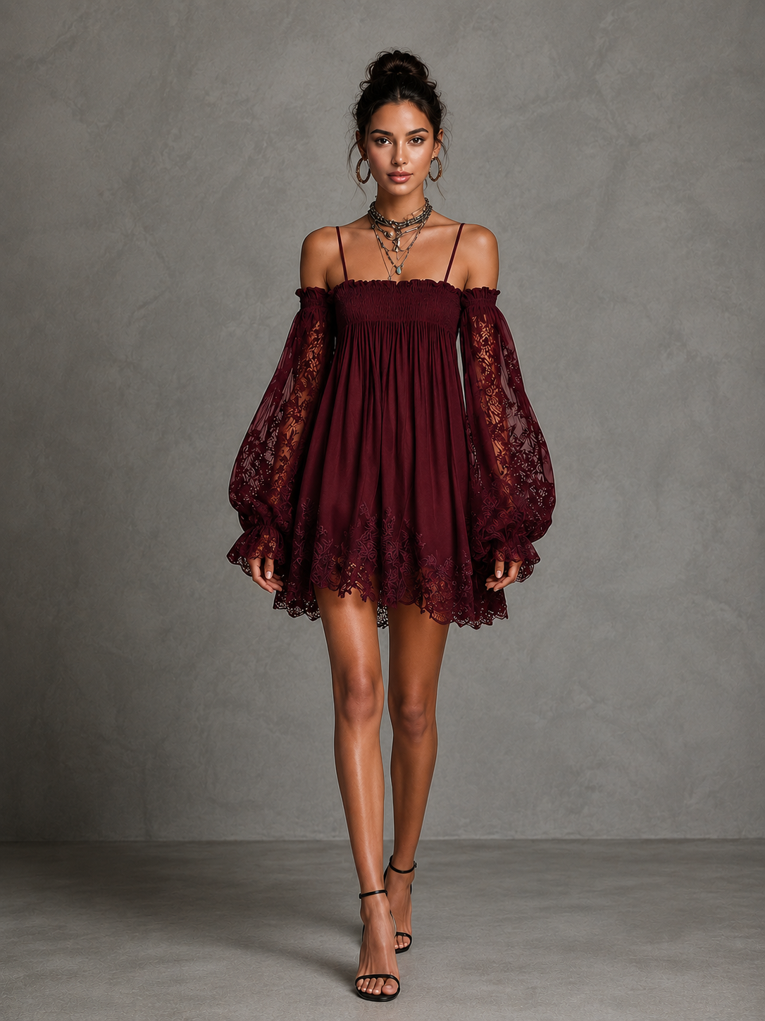 Mystique Lace Mini Dress