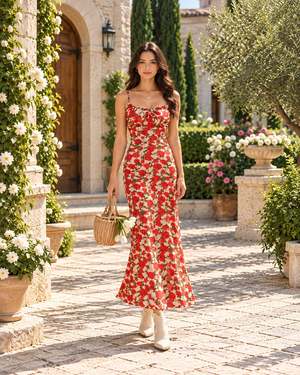 Floral Printed Dress
