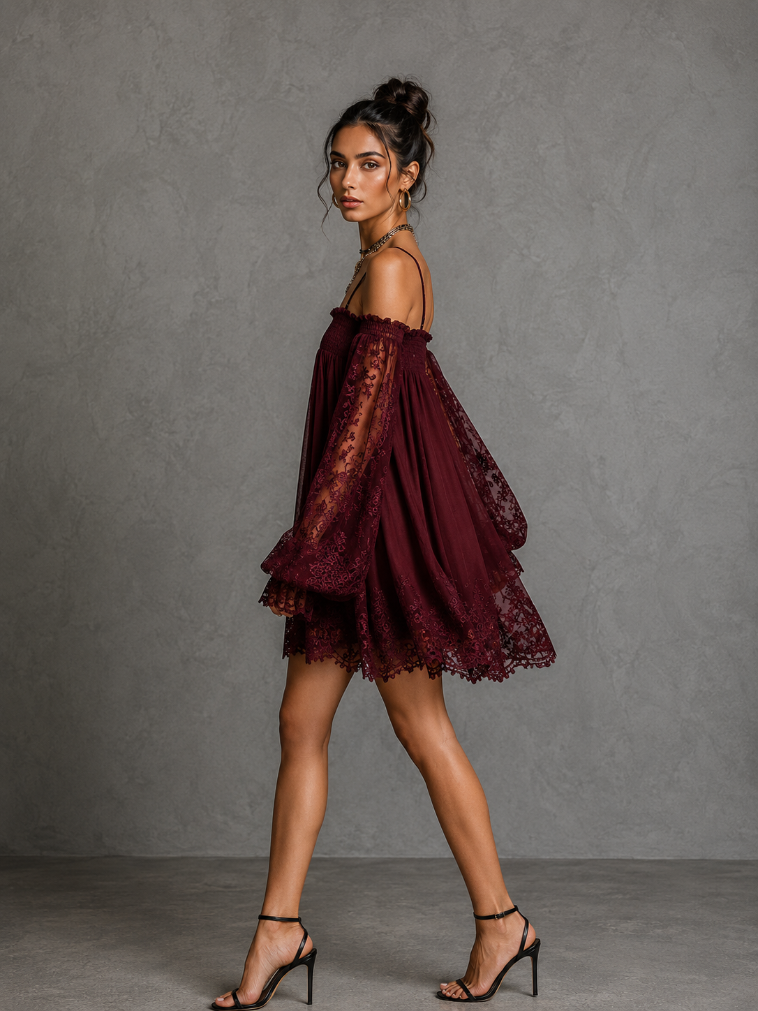 Mystique Lace Mini Dress