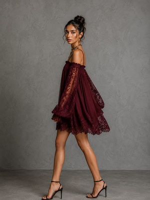 Mystique Lace Mini Dress