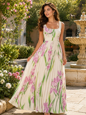 Iris Garden Maxi Dress