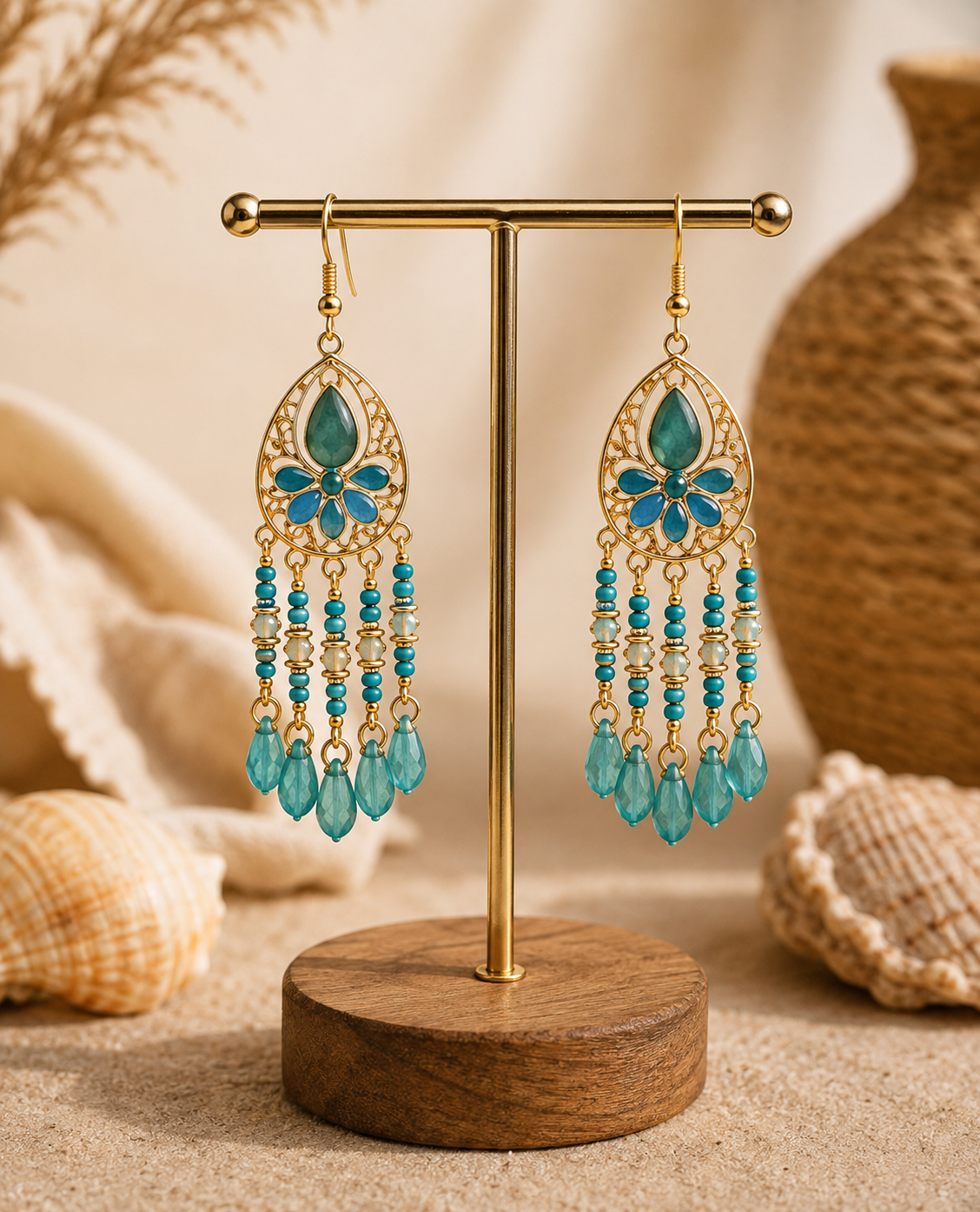 Long Tassel Ear Hooks