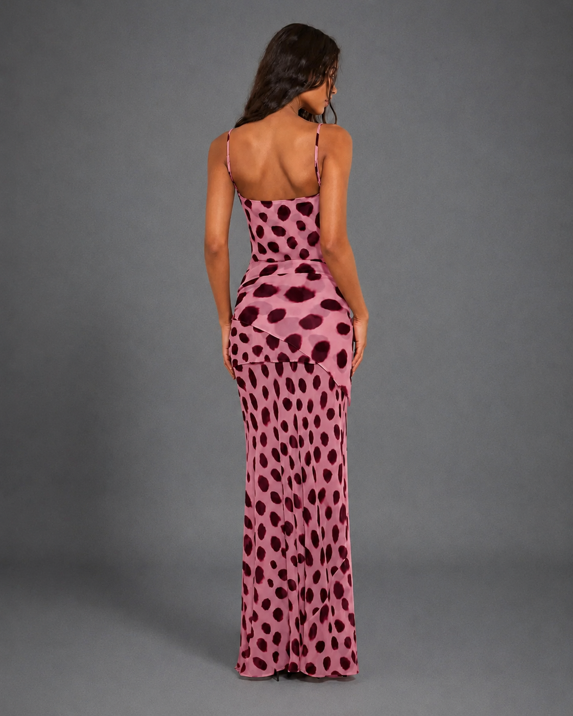 Polka Dot Maxi Dress