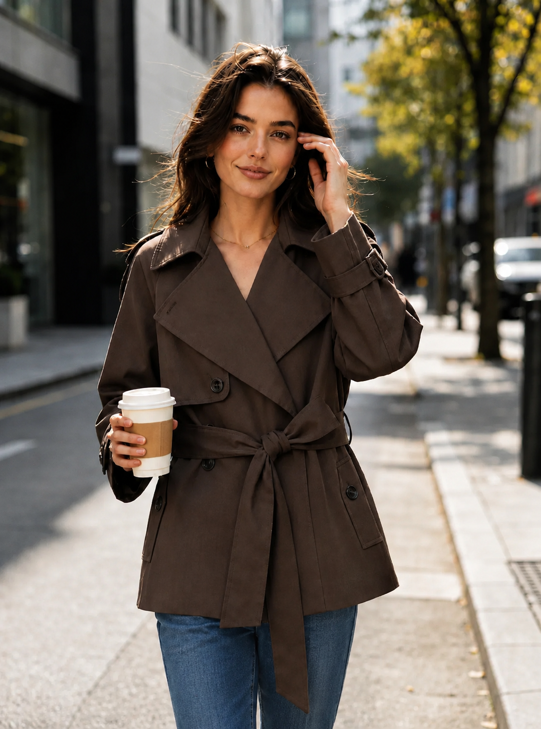 Belted Trench Coat
