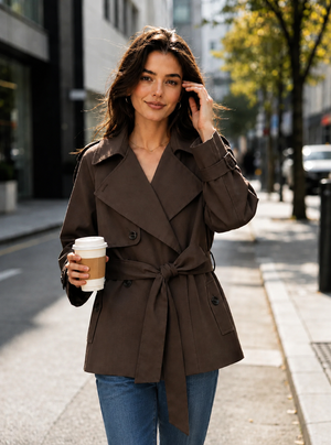 Belted Trench Coat