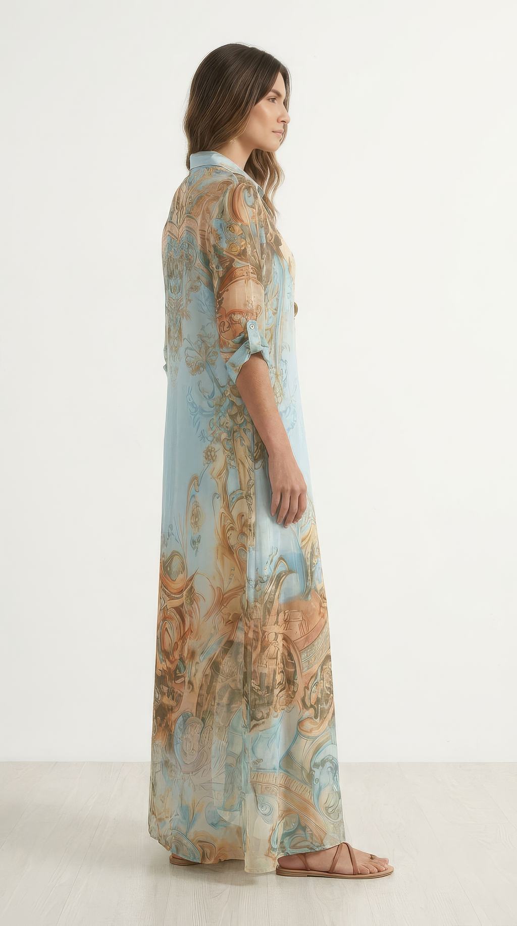 Amalfi Long Shirt Dress