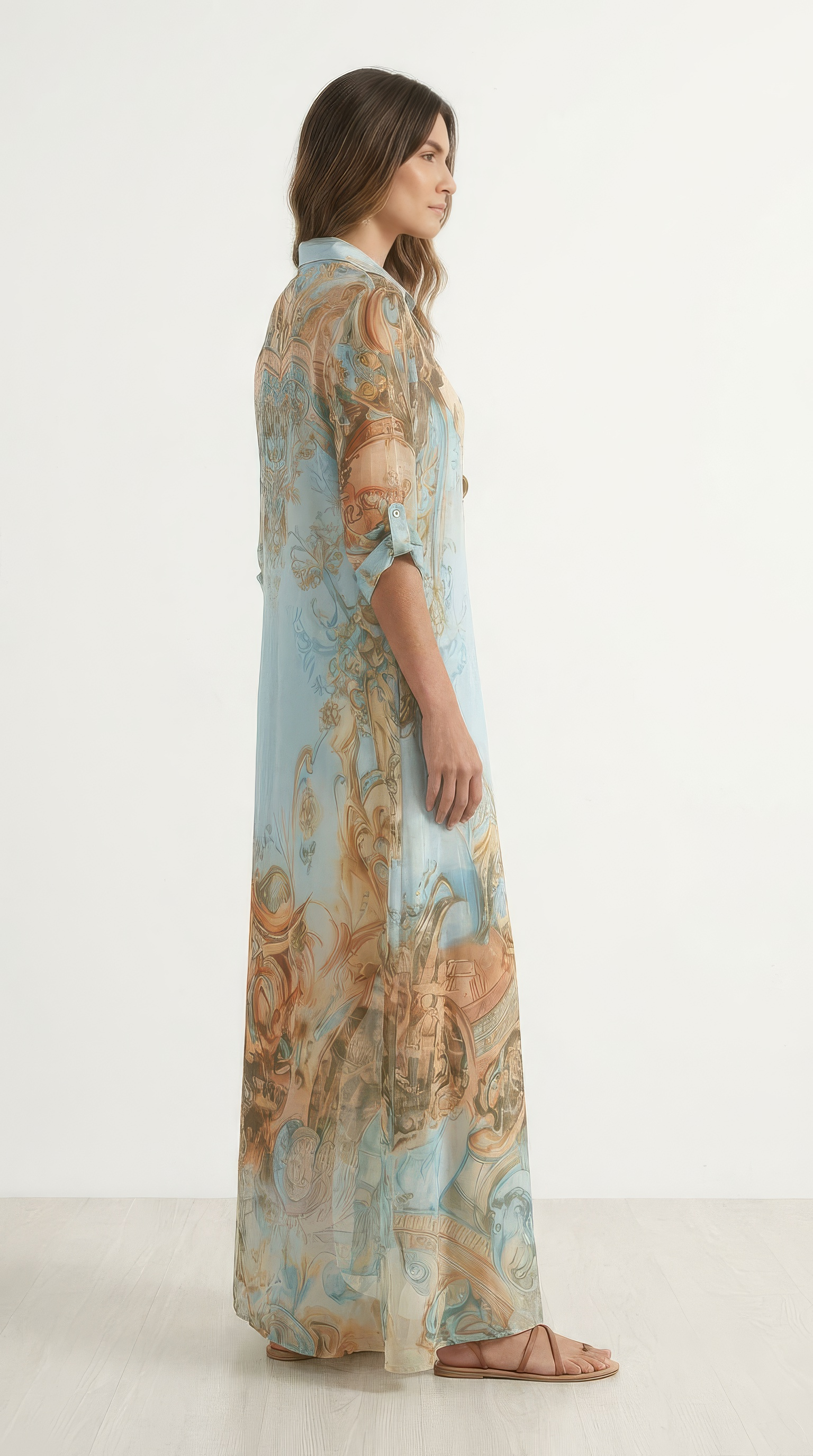 Amalfi Long Shirt Dress