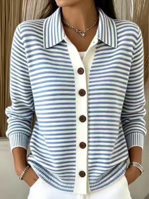 Striped Cardigan