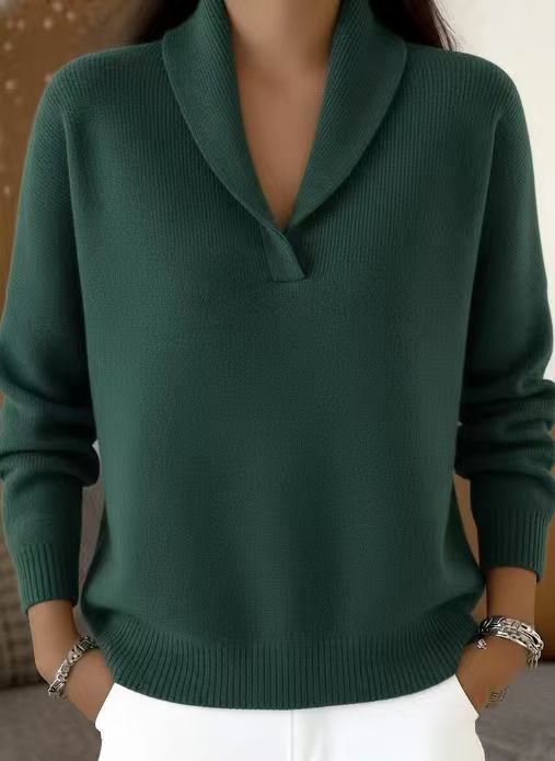 Soft V-Neck Jumper