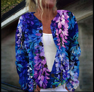 Floral Knit Cardigan