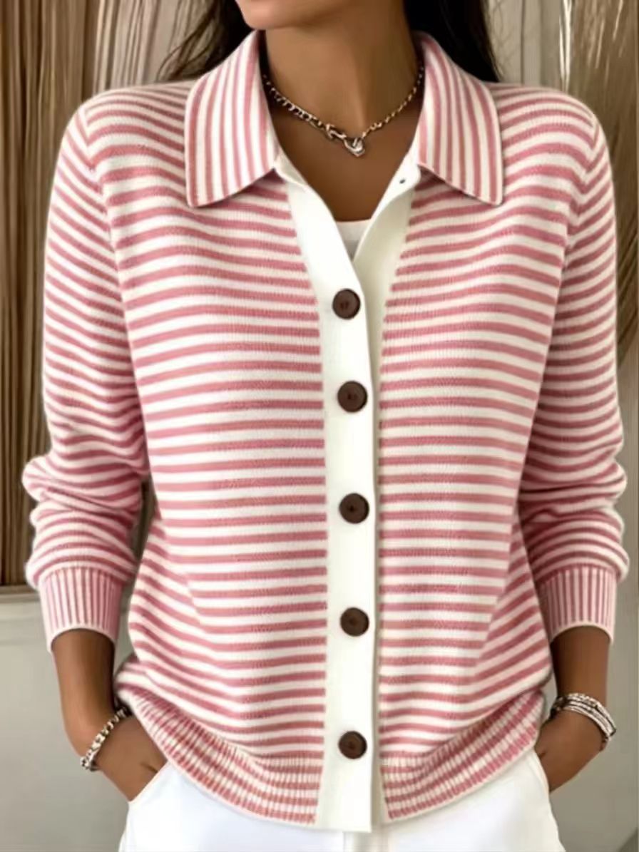 Striped Cardigan