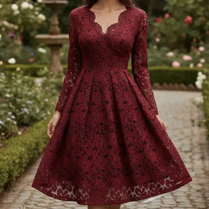 Lace Midi Dress