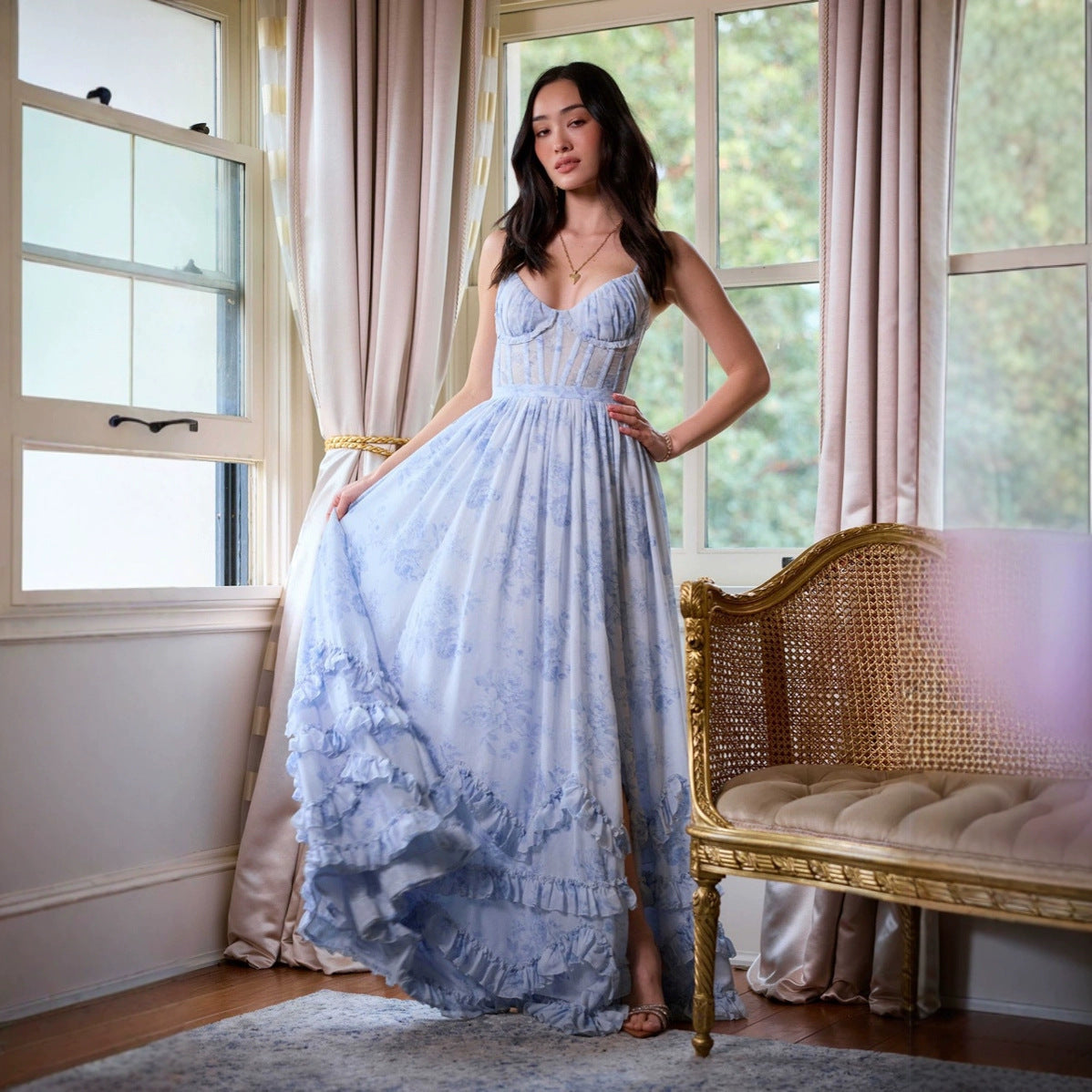 Floral Whisper Maxi Dress