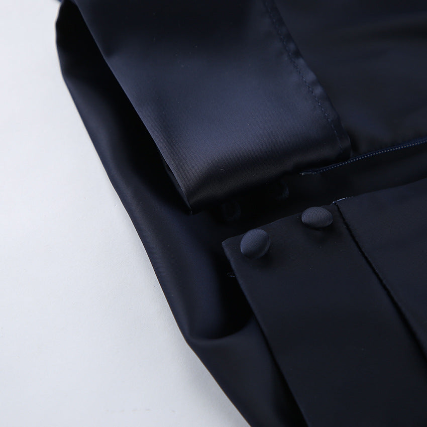 Midnight Grace Mini Dress