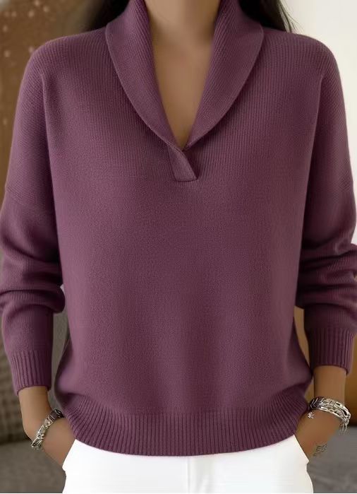 Soft V-Neck Jumper