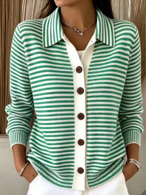 Striped Cardigan