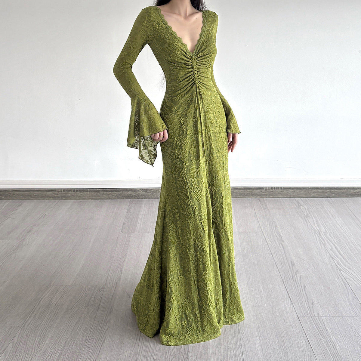 Olive Maxi Dress
