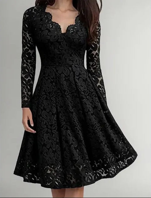 Lace Midi Dress