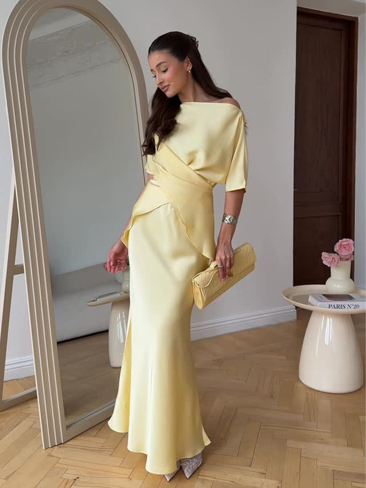 Serenity Blouse and Skirt Set