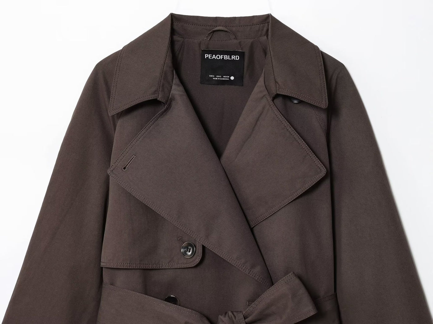 Belted Trench Coat