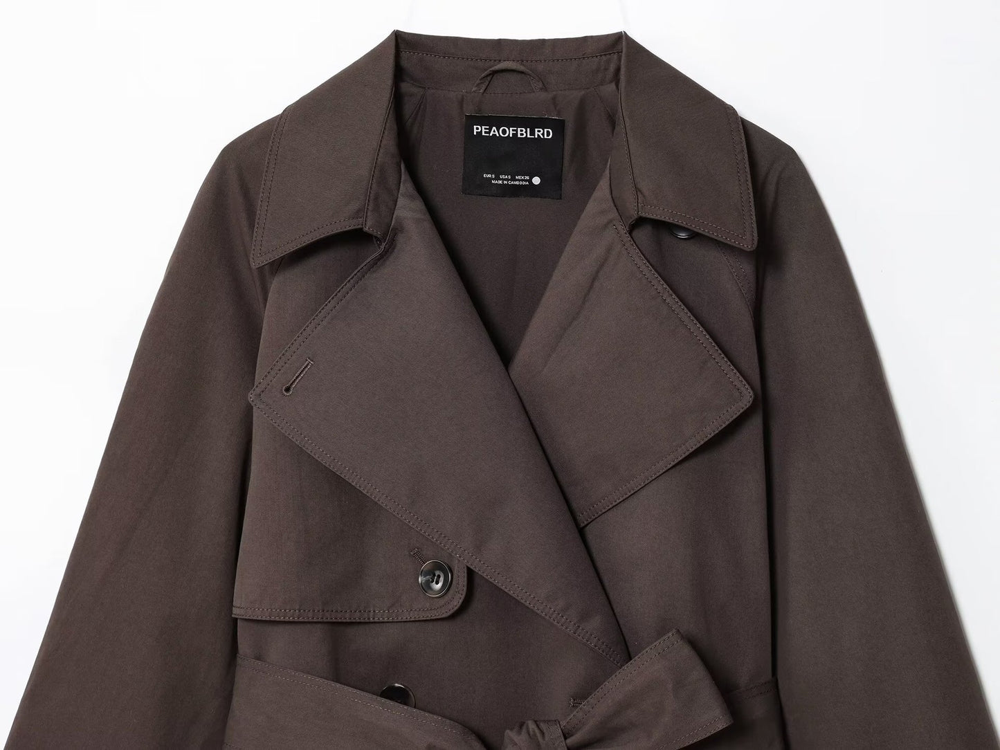 Belted Trench Coat