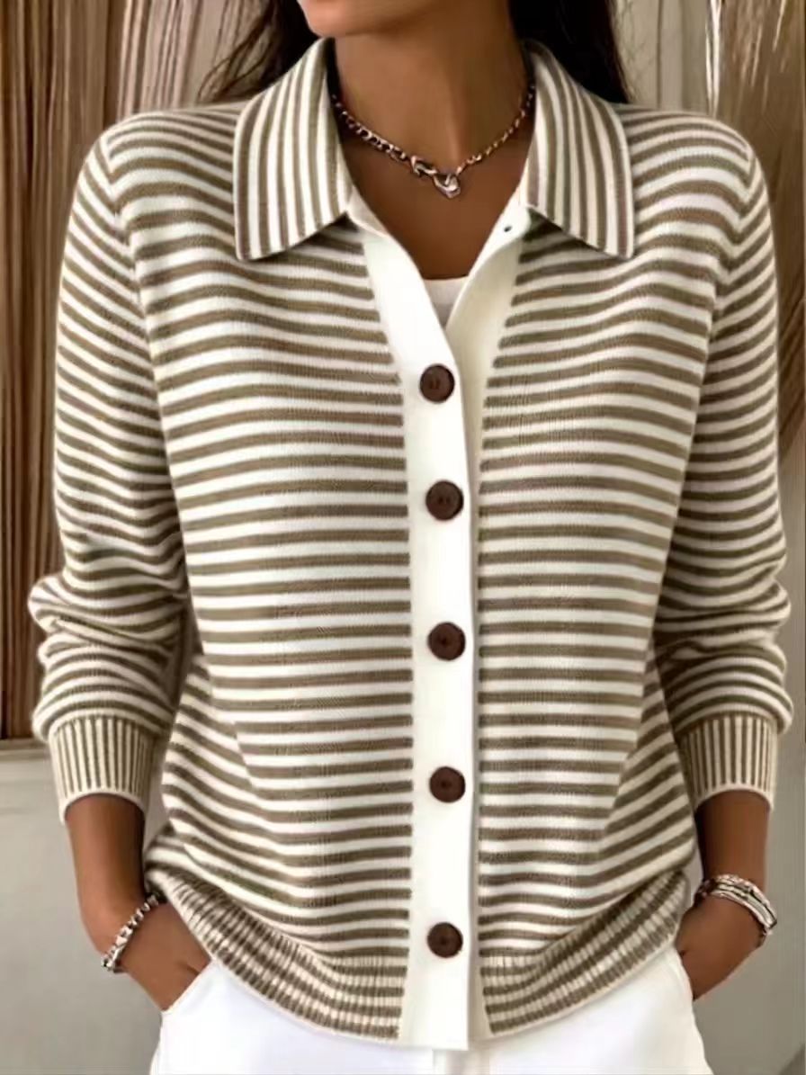 Striped Cardigan