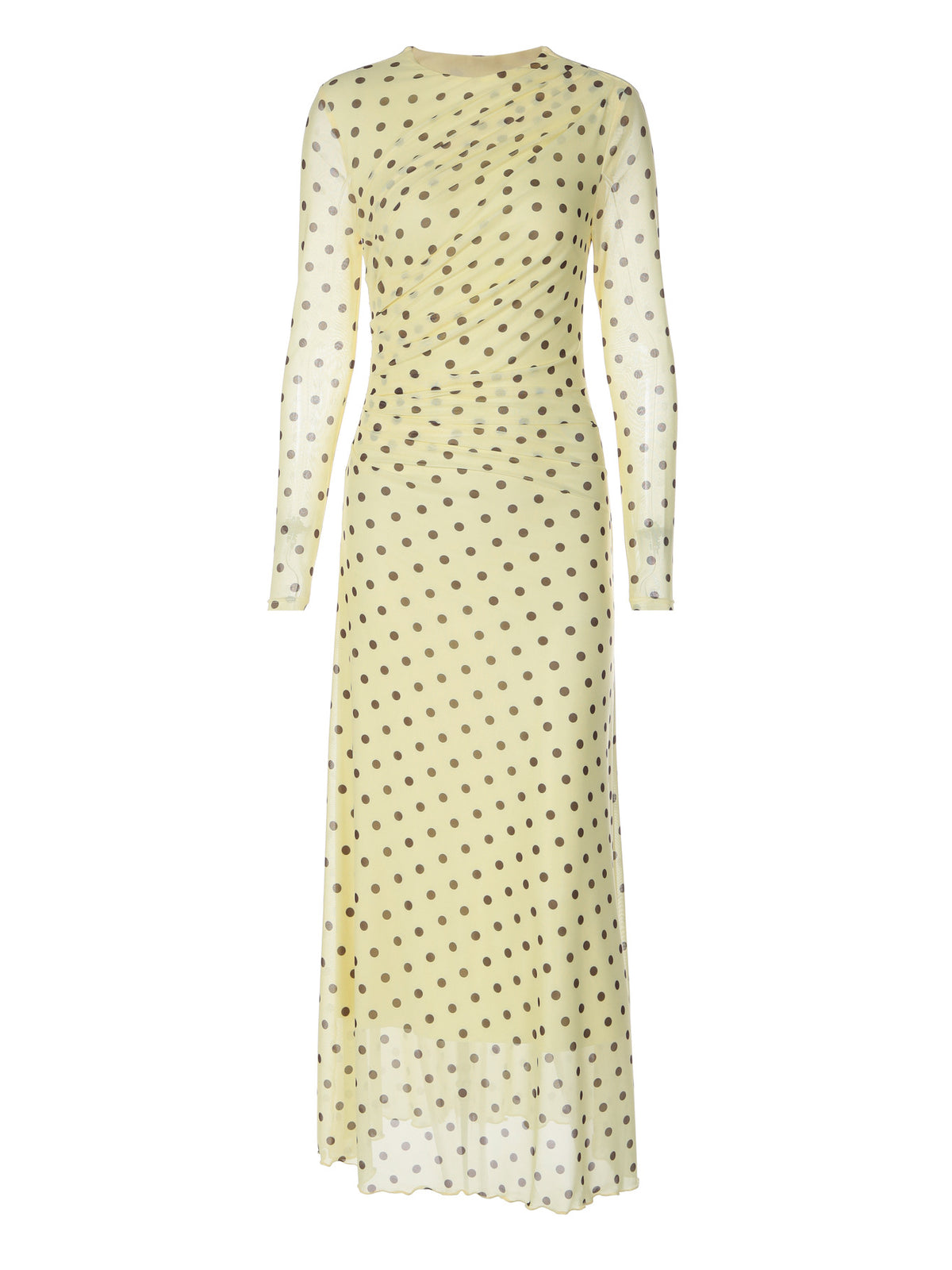 Yellow Polka Dot Dress