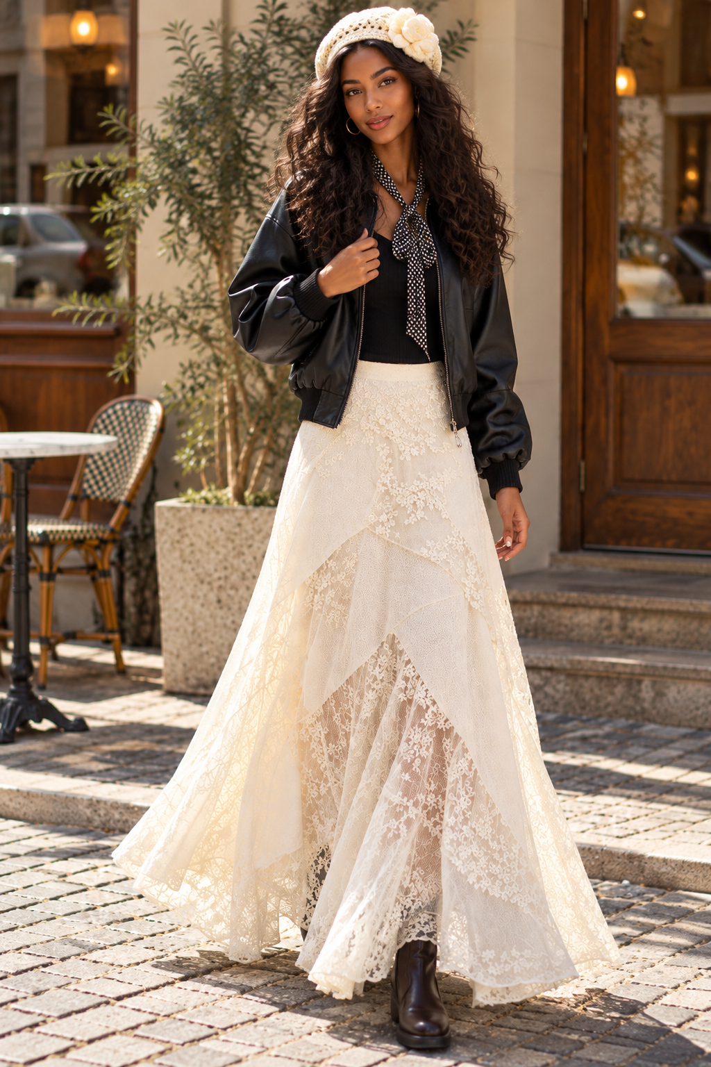 Evelyn Midi Skirt