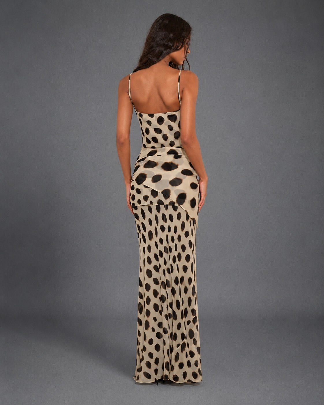 Polka Dot Maxi Dress