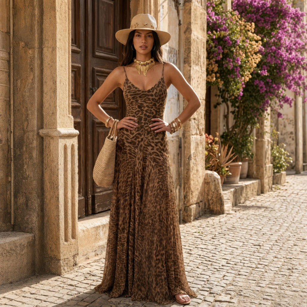 Sahara Long Slip Dress