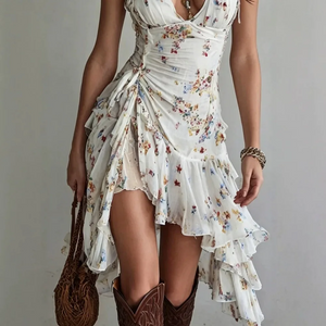 Sienna | Ruffle Mini Dress