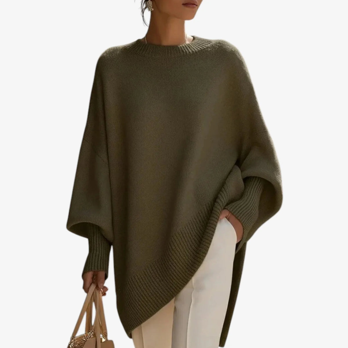 Cozy Knit Poncho